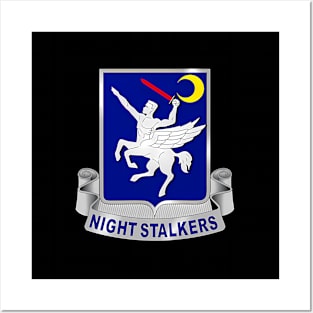 160Th 160Th Soar Nightstalkers Dui Center Posters and Art